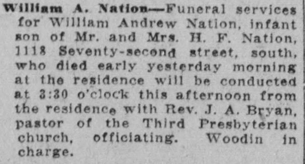 William A. Nation obituary